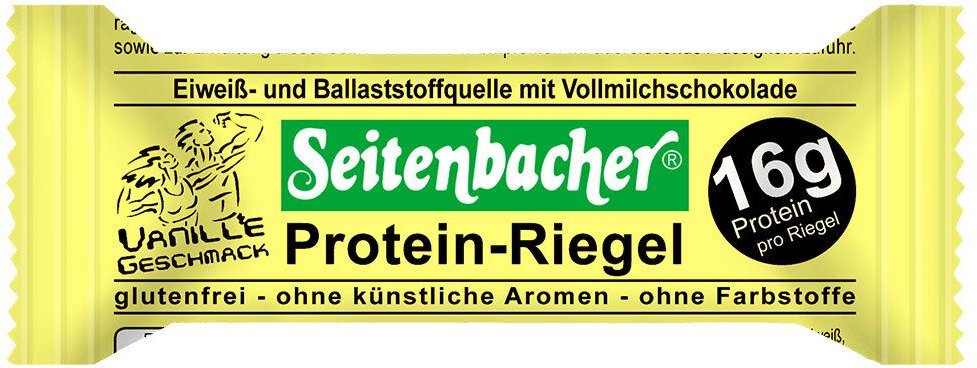 Seitenbacher Protein-Riegel, Vanille 60 g Riegel