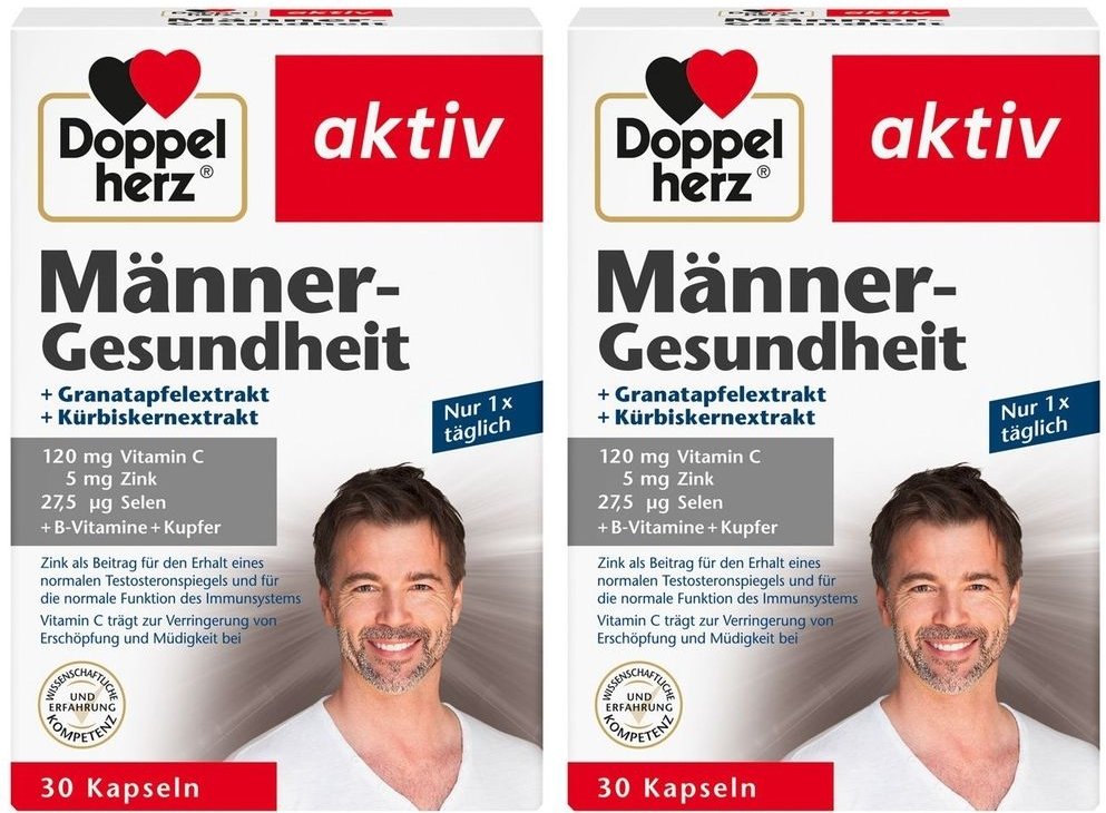 Doppelherz Männer-Gesundheit Kapseln 2x 2x30 St