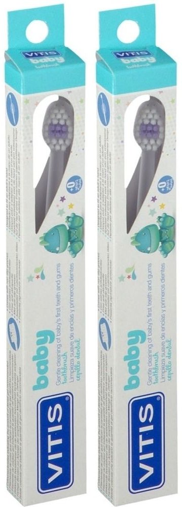 Vitis Baby Zahnbürste 2x 2x1 St