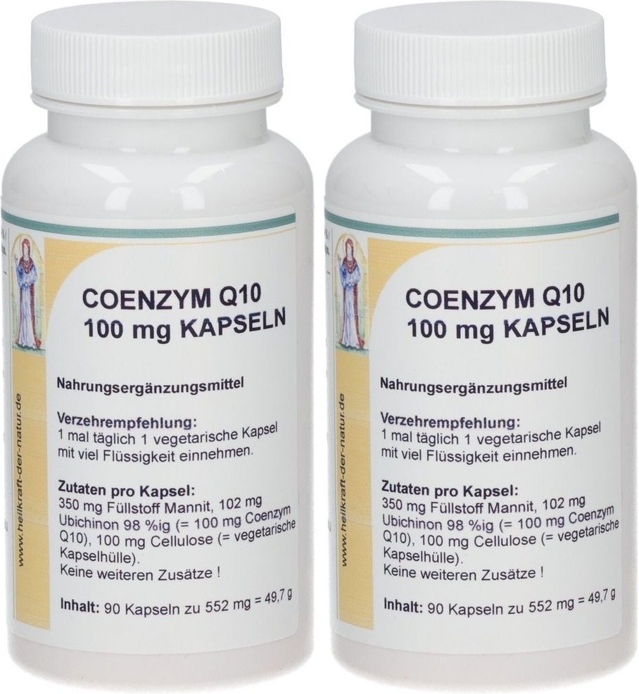 Coenzym Q10 100 mg Kapseln 2x 2x90 St