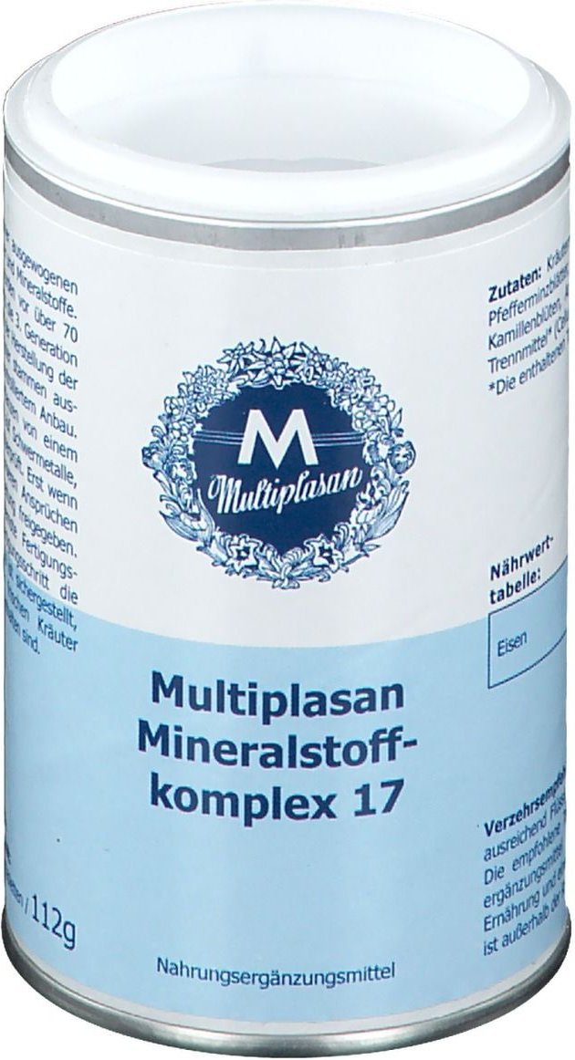 Multiplasan Mineralstoffkompex 17 Tabletten 350 St