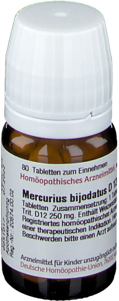 Thumbnail - Mercurius Bijodatus D 12 Tabletten 80 St