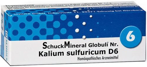 Schuckmineral Globuli 6 Kalium sulfuricum D6