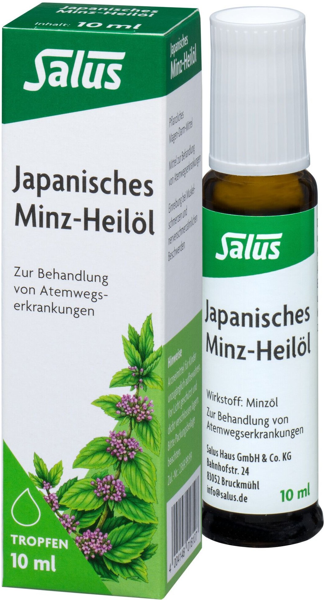 Japanisches Minz-Heilöl Salus 10 ml Ätherisches Öl