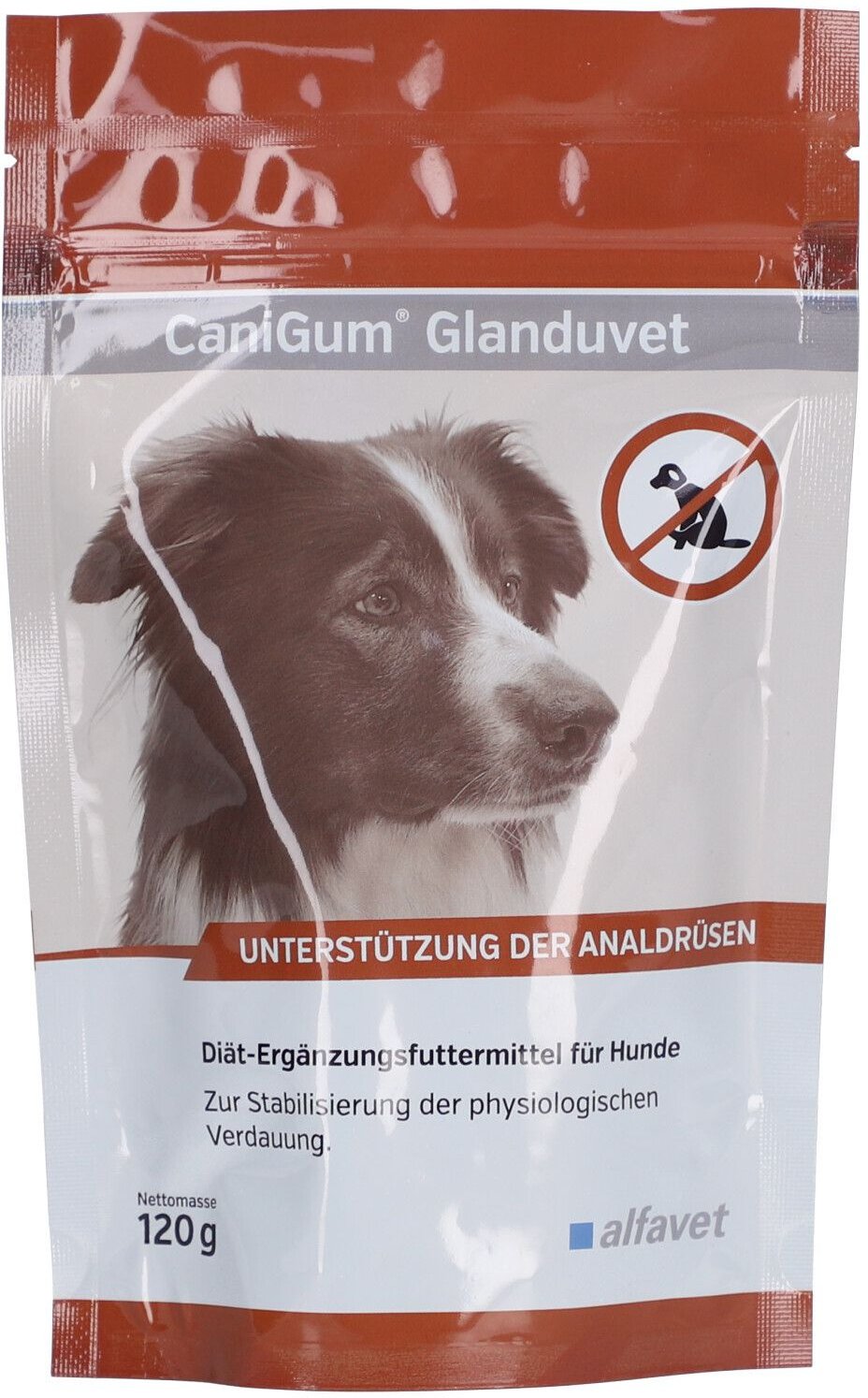 Canigum Glanduvet Diät-Erg.Futterm.Kaudrops f.Hund 120 g Kautabletten