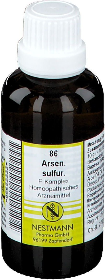 Thumbnail - Arsenicum Sulfuricum F Komplex Nr.86 Dilution 50 ml
