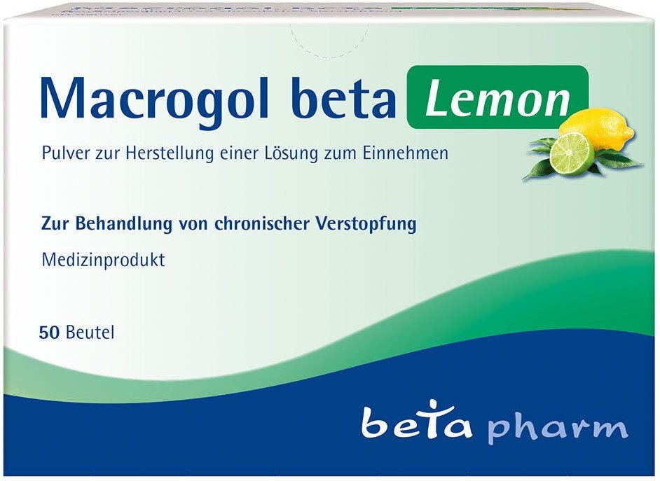 Macrogol beta Lemon Pulver