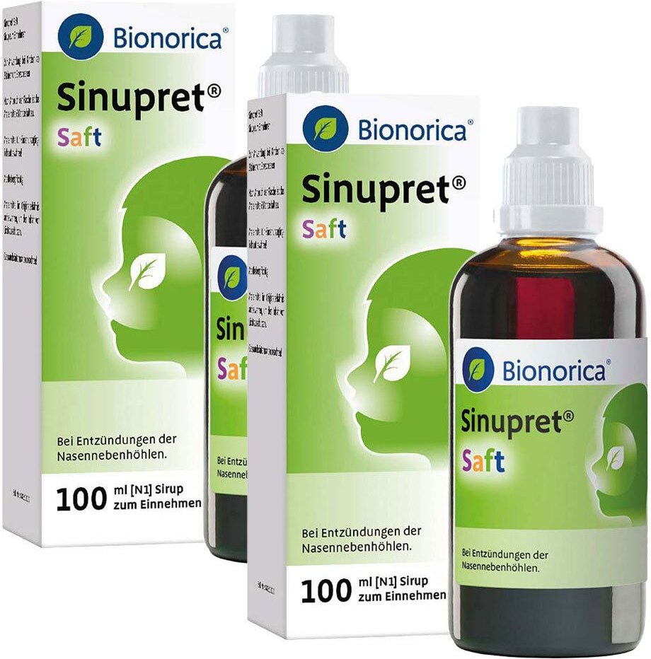 2x Sinupret Saft 2x100 ml Sirup