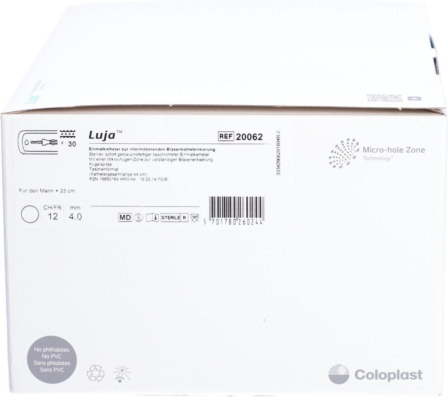 Thumbnail - Luja Einmalkath.Mann im Taschenformat Ch 12 30 St Katheter