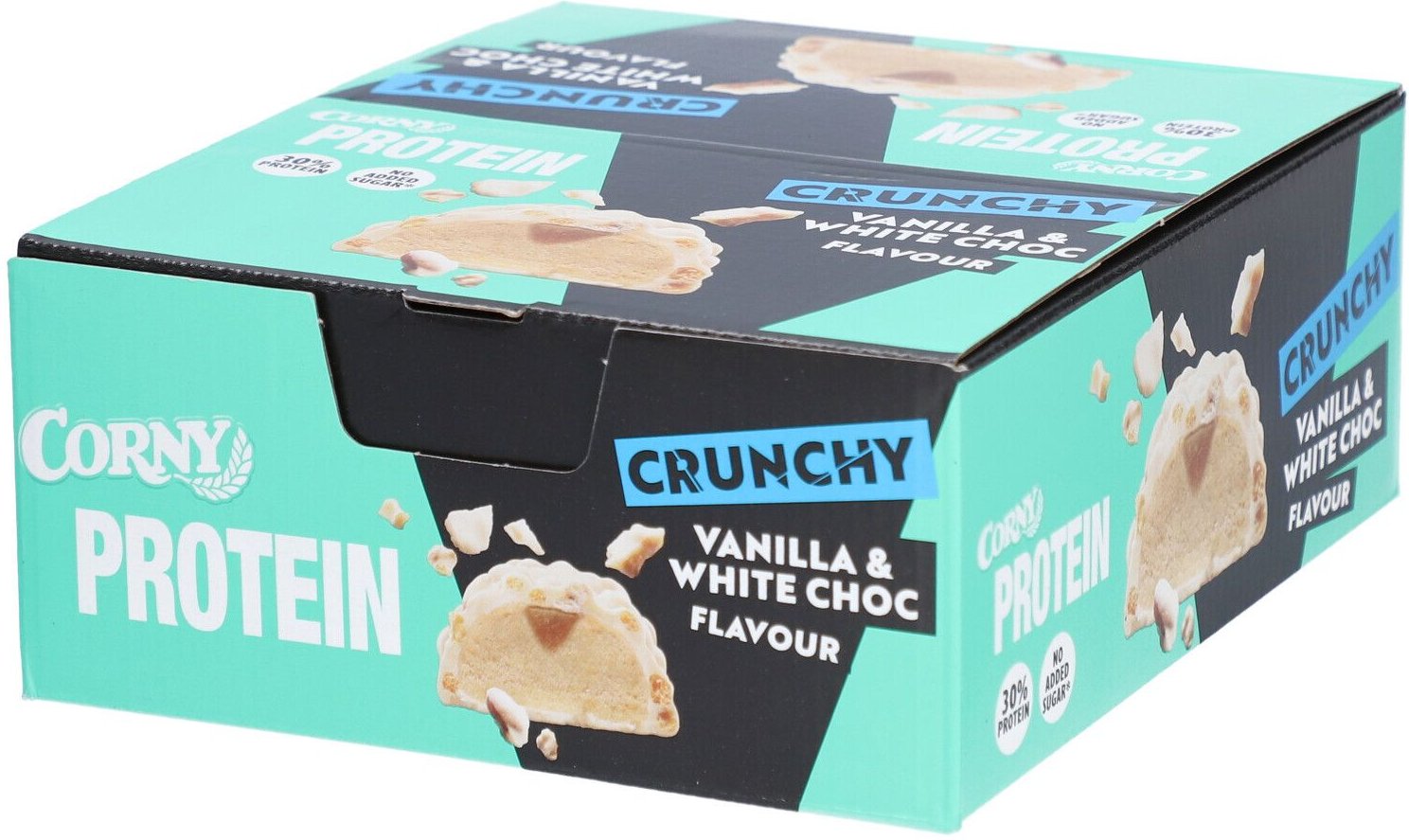 Corny Crunchy Vanilla & White Choc 12x45g 12x45 g Riegel