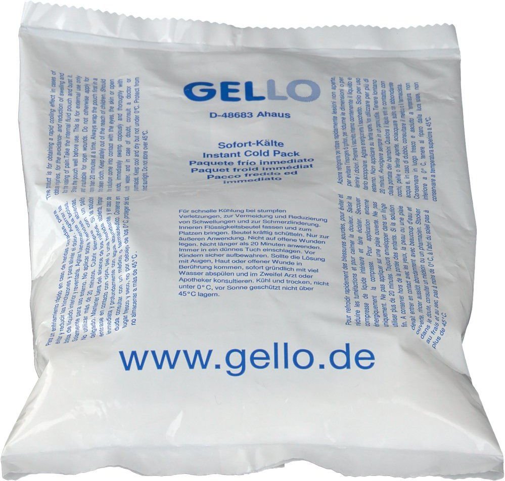 Kälte Sofort Kompresse 15x21 cm lose 1 St Kompressen