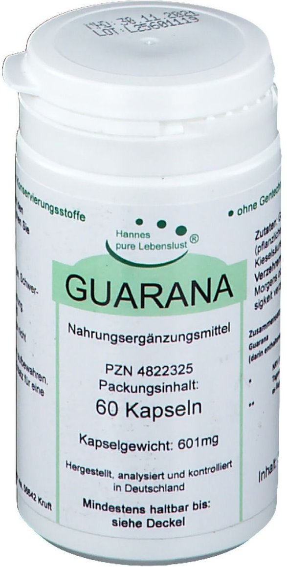 Guarana PUR Kapseln 60 St