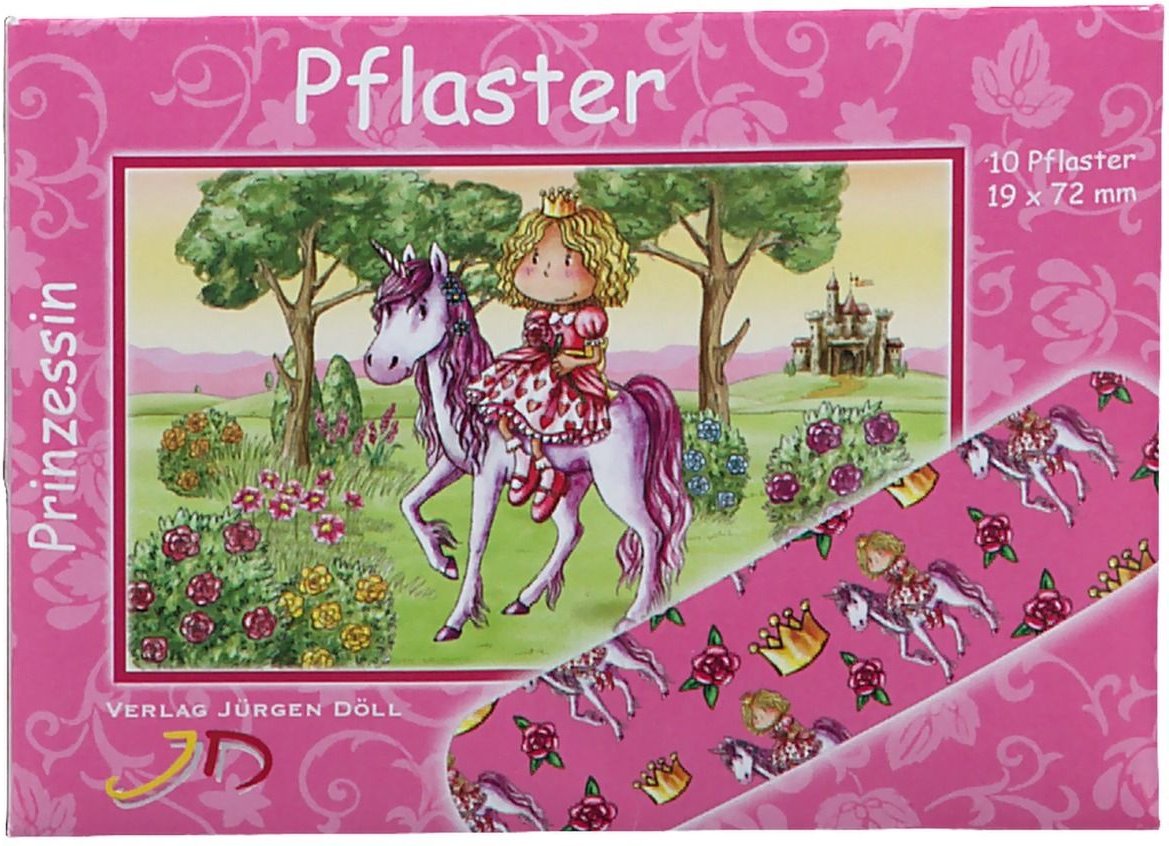 Kinderpflaster Prinzessin Briefchen 10 St Pflaster