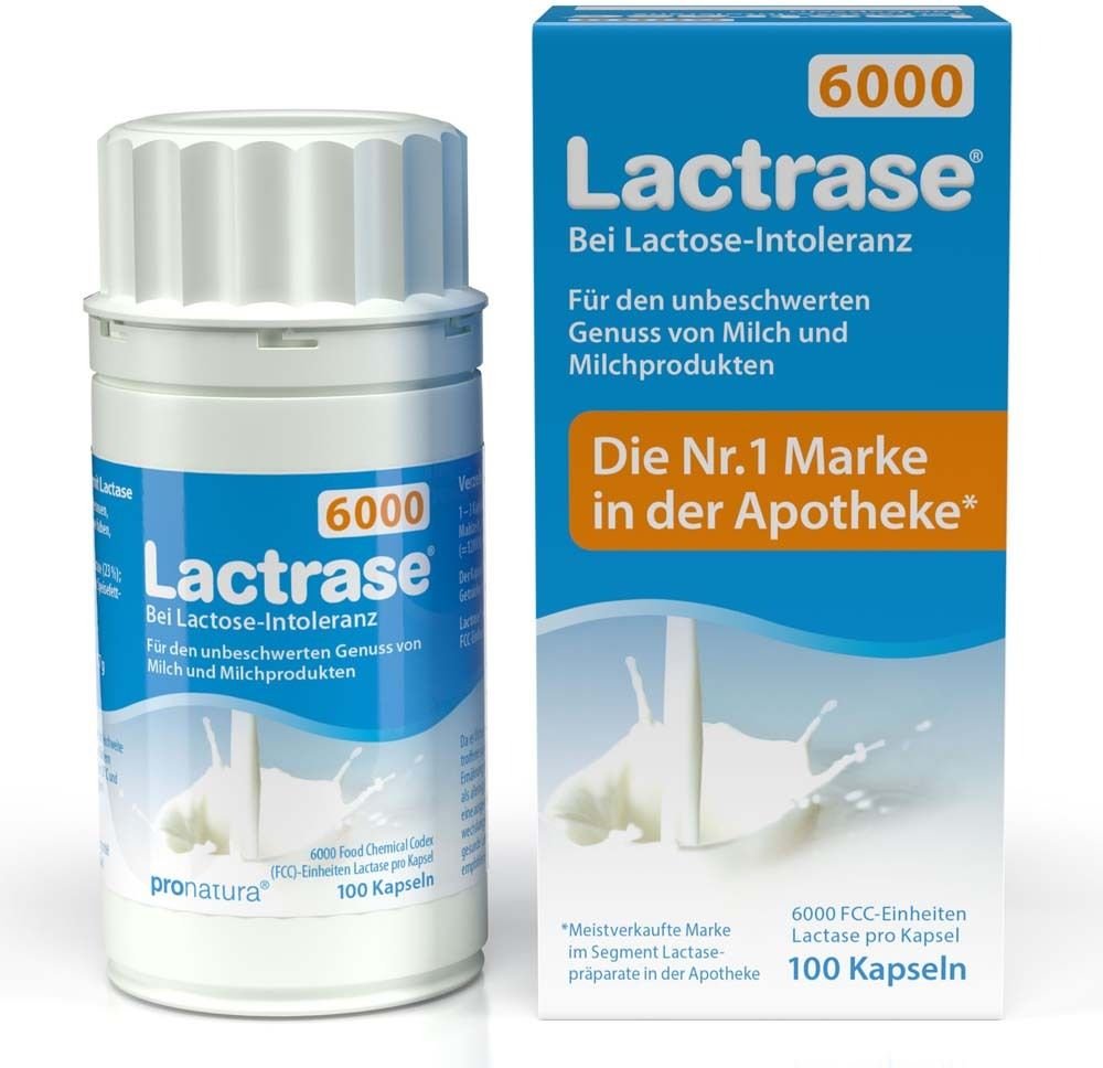 Lactrase 6.000 FCC Kapseln
