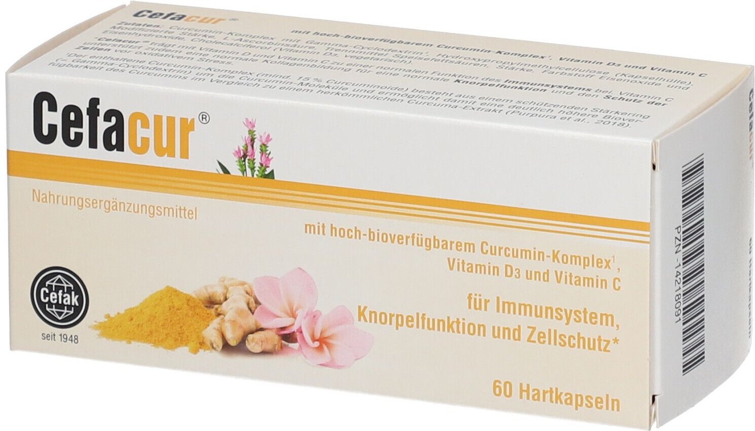 Cefacur Hartkapseln 60 St