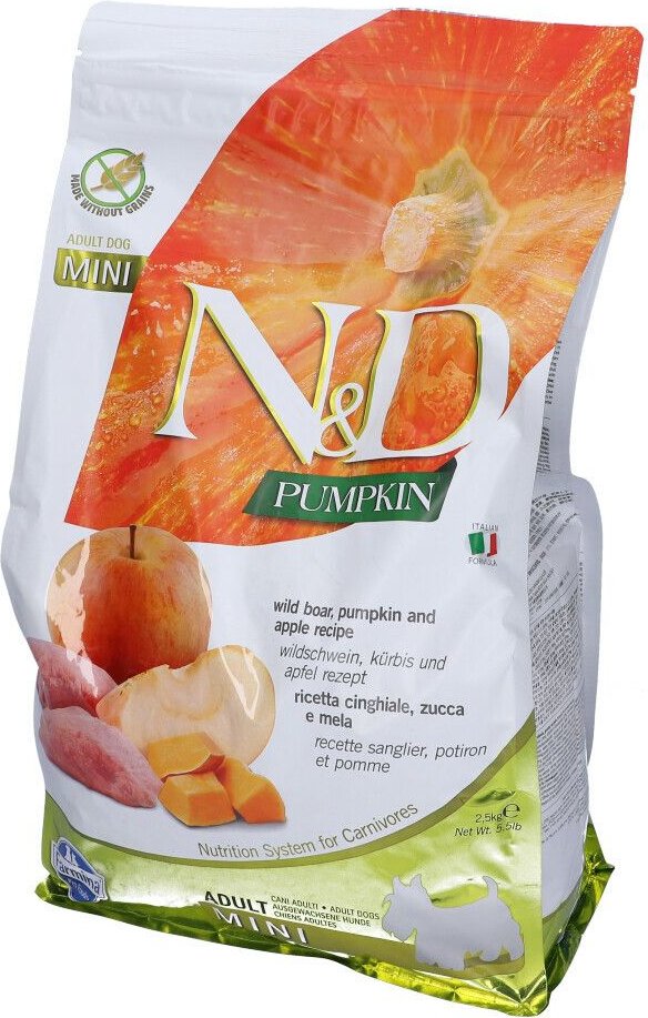 N&D GF P Boar&App AD Mini2,5Kg 2500 g Futter