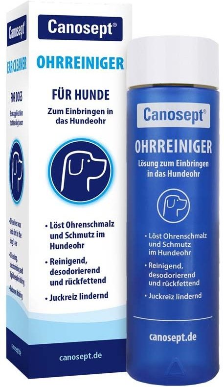 Canosept Ohr-Reiniger f.Hunde 125 ml Flüssigkeit
