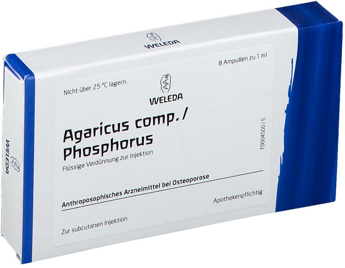 Agaricus COMP./Phosphorus Ampullen 8x1 ml