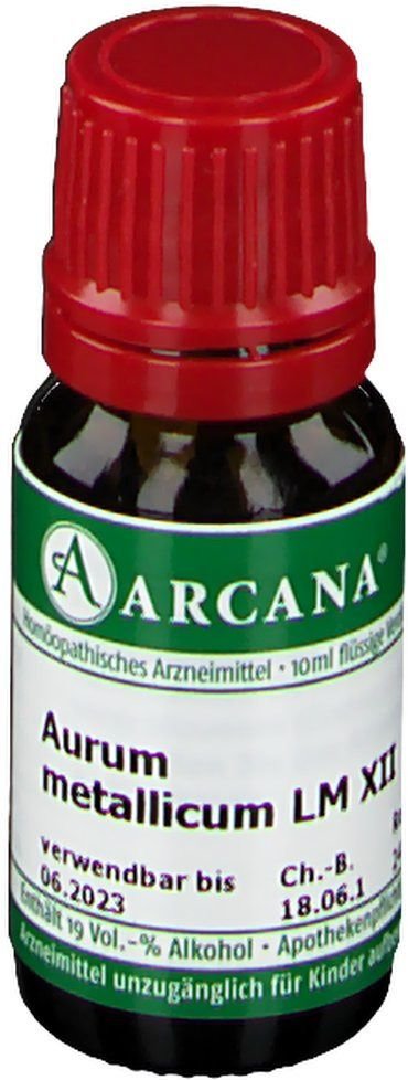 Thumbnail - Aurum Metallicum LM 12 Dilution 10 ml