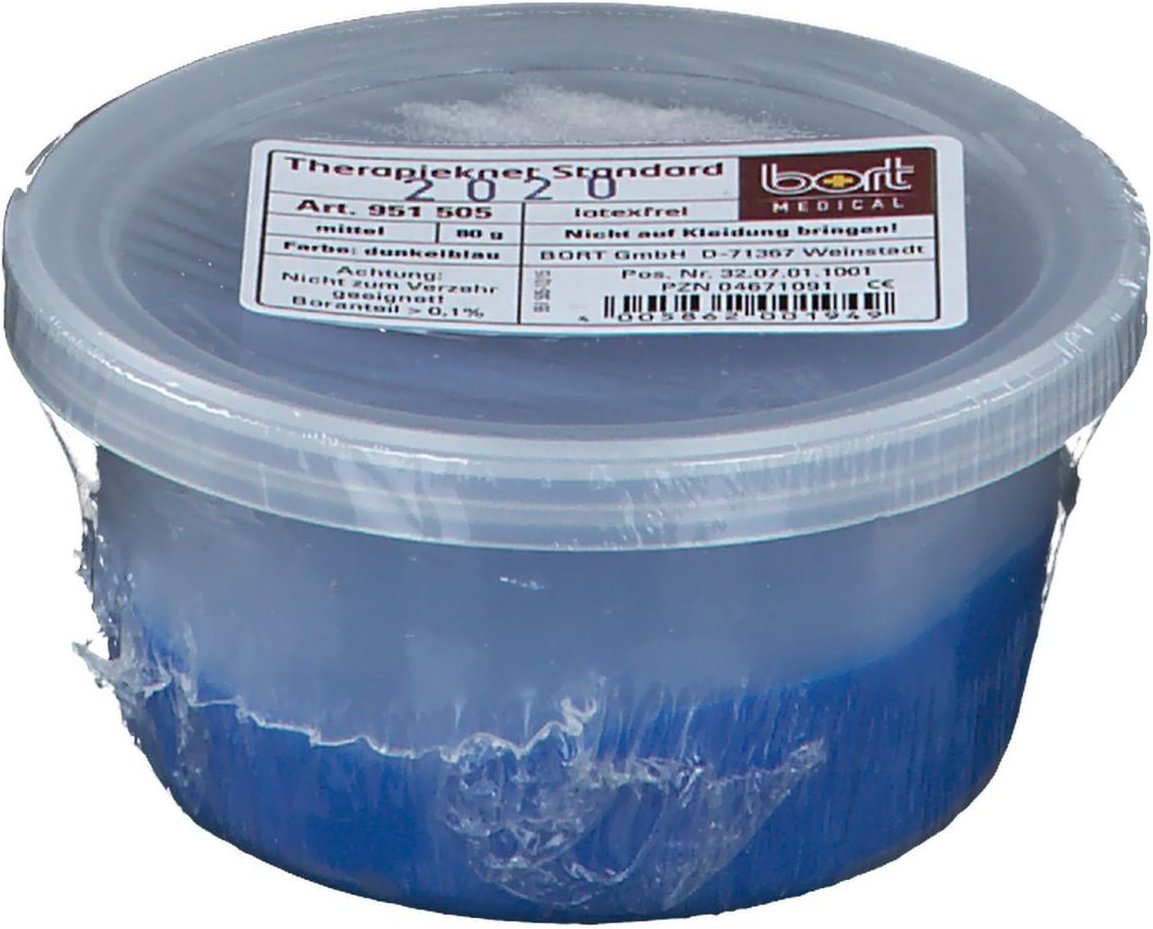 Bort Therapie Knet mittel dunkelblau 80 g Sonstige