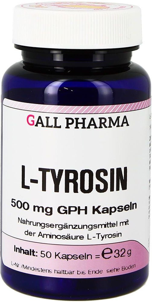 Tyrosin 500 mg GPH Kapseln 50 St
