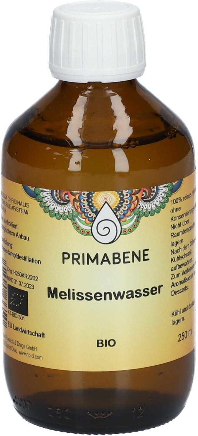 Melissenwasser BIO Primabene 250 ml Lösung zum Einnehmen