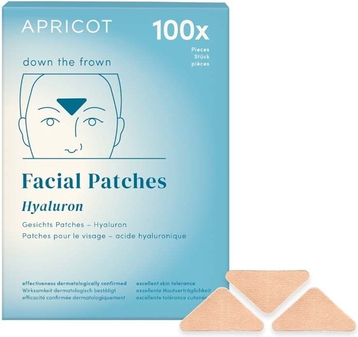 Apricot Facial Patches Hyaluron beige 100 St Pflaster