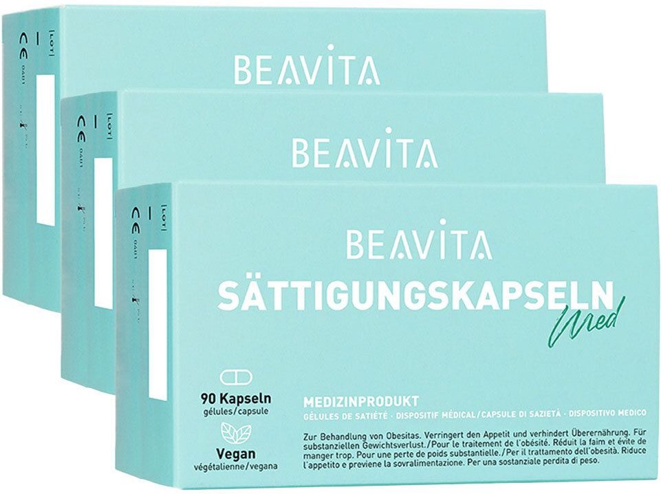 Beavita Saettigungskap MED 3er-Pack 3x90 St Kapseln