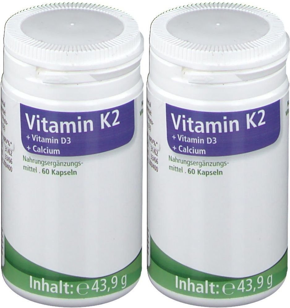 Vitamin K2 Kapseln 2x 2x60 St