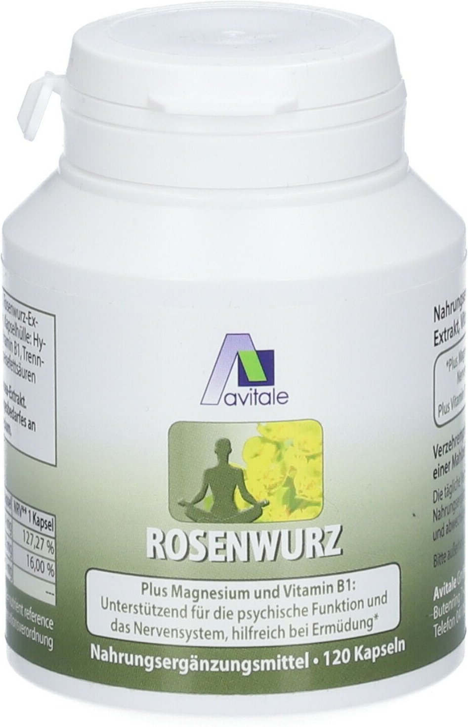 Rosenwurz 200 mg Vegi Kapseln 120 St