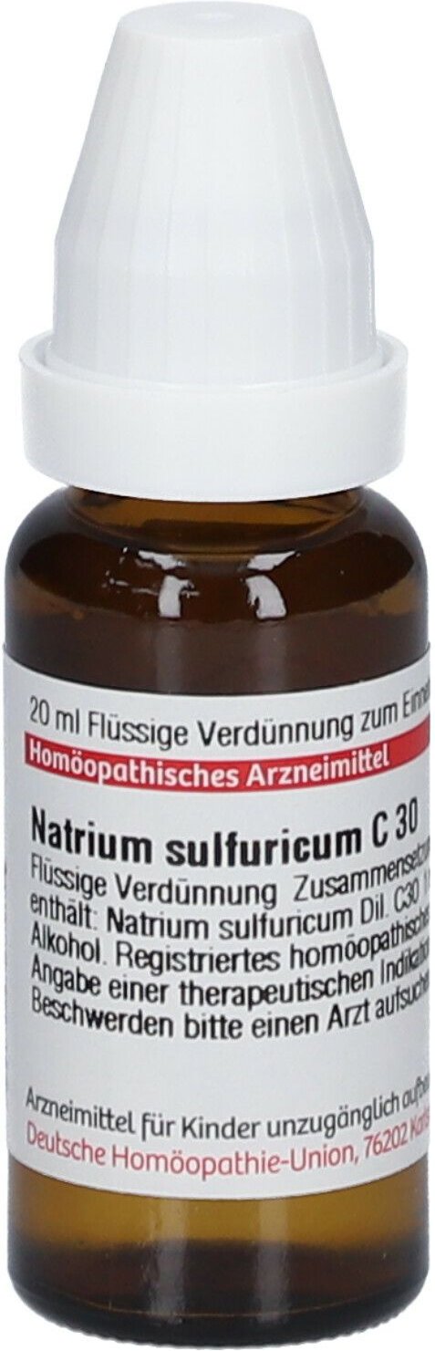 Thumbnail - Natrium Sulfuricum C 30 Dilution 20 ml