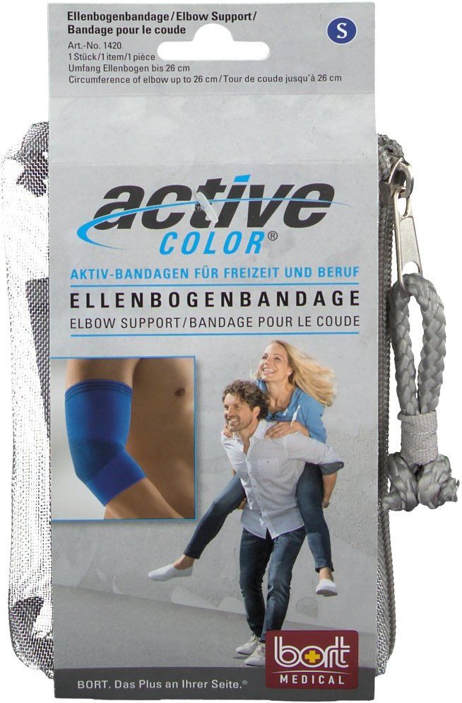 Bort ActiveColor Ellenbogenbandage S blau 1 St Bandage(s)