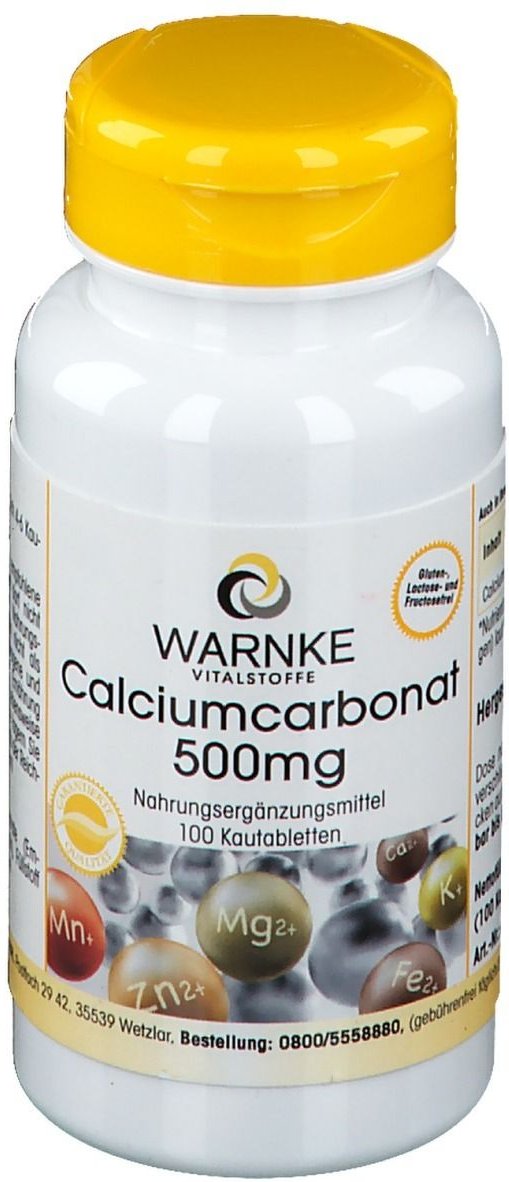 Calciumcarbonat 500 Kautabletten 100 St
