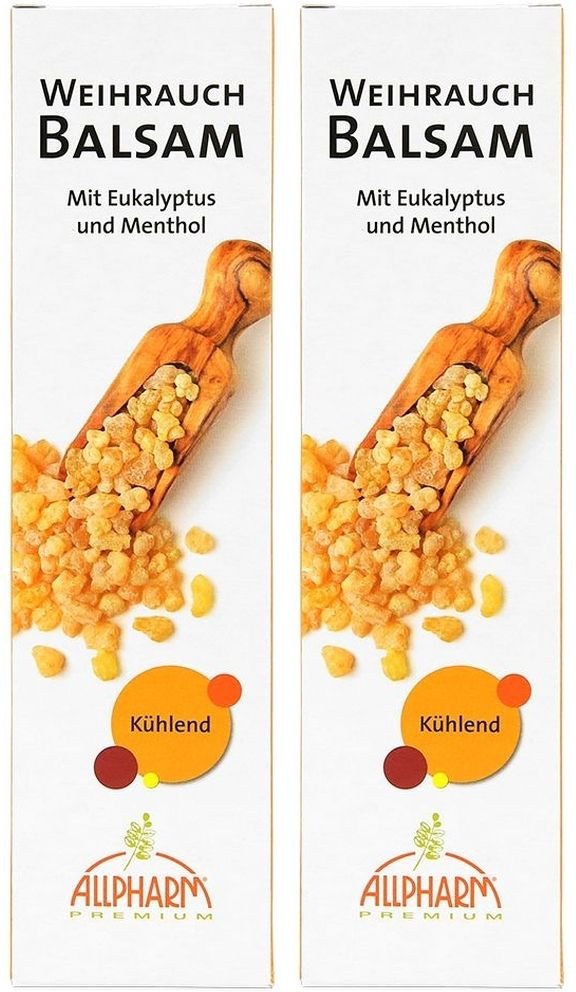 Weihrauch Balsam in einer Tube 2x 2x100 ml