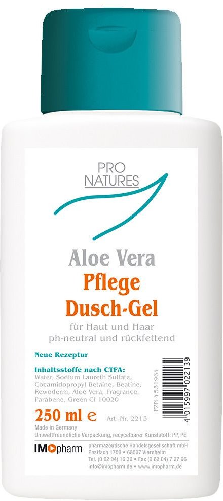 Aloe Vera Pflege Duschgel 250 ml Gel