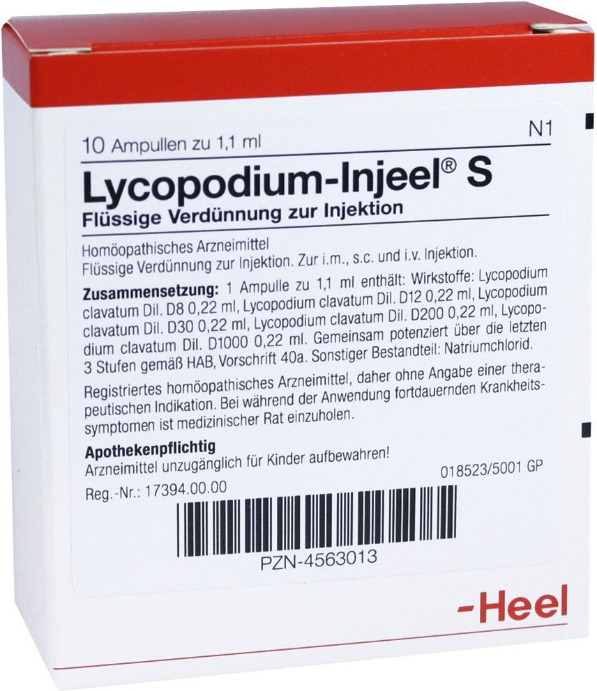 Thumbnail - Lycopodium Injeel S Ampullen