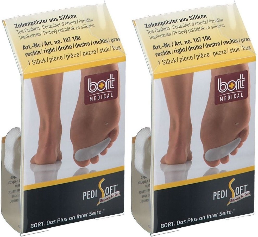 Bort Pedisoft Zehenpol RE x2 2x1 St