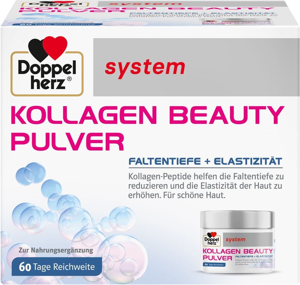 Doppelherz Kollagen Beauty Pulver system