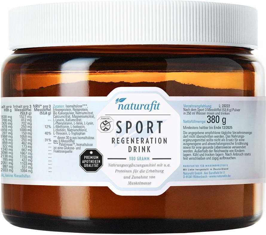 Naturafit Sport Regeneration Pulver