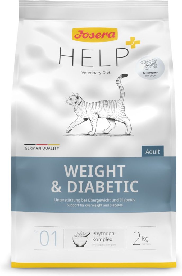 Josera Weight & Diabetic Cat dry 2 kg Futter
