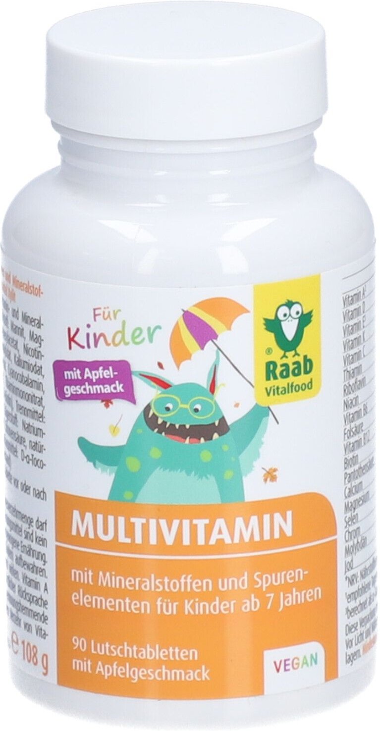 Multivitamin FÜR Kinder Lutschtabletten 90 St