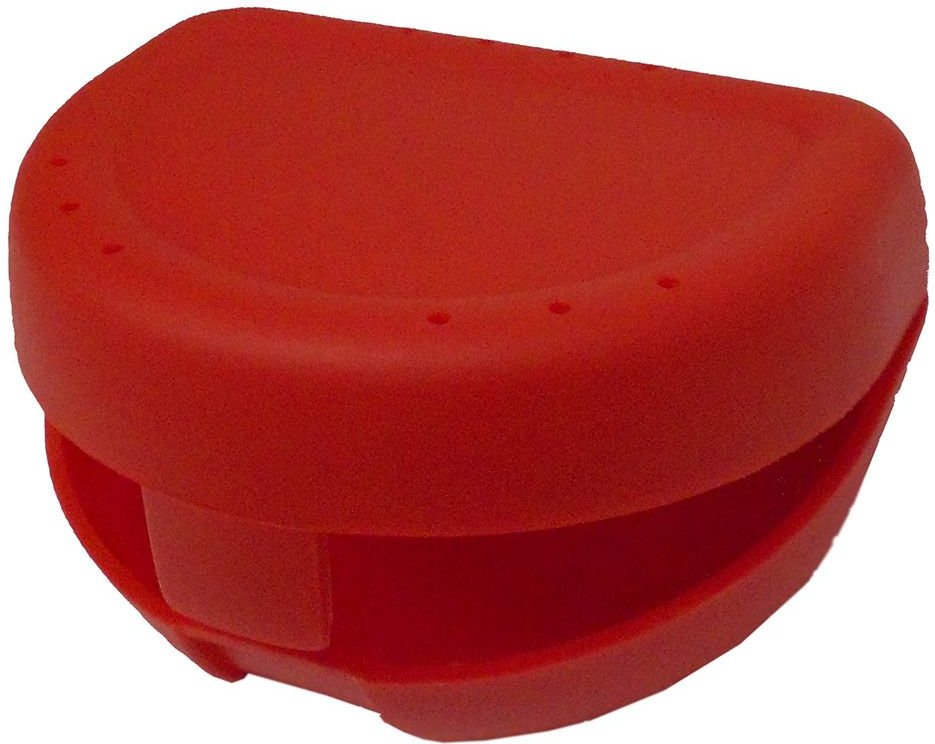 Zahnspangenbox small rot