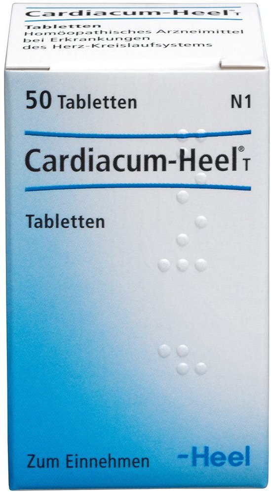 Thumbnail - Cardiacum Heel T Tabletten 50 St