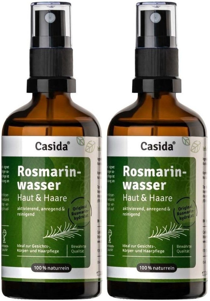 Rosmarinwasser Haut & Haare 2x 2x100 ml Flüssigkeit