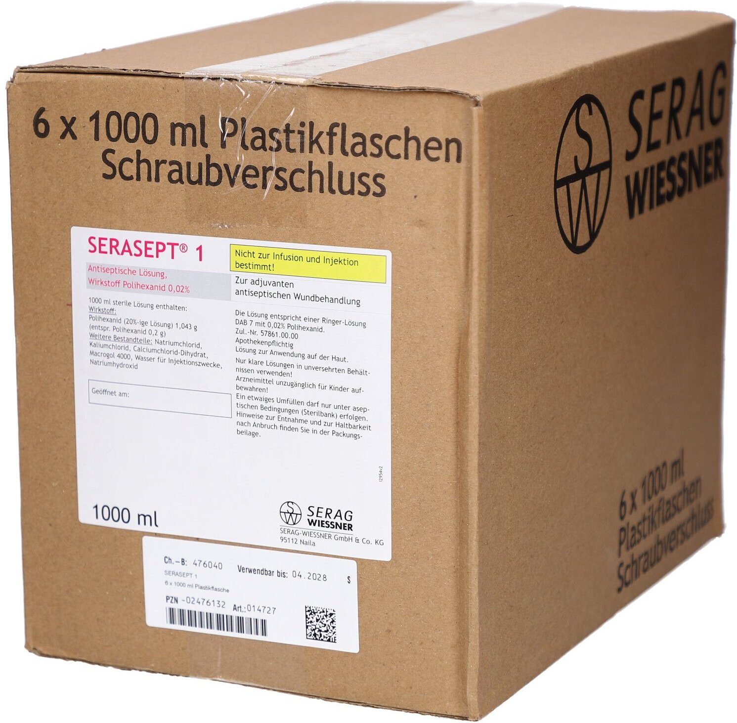 Serasept 1 Lösung 6x1000 ml