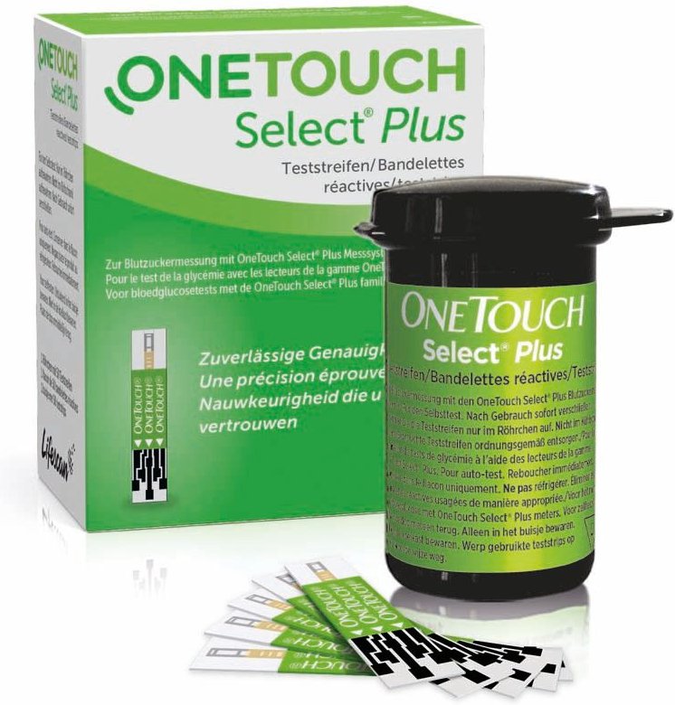 Thumbnail - ONE Touch Select Plus Blutzucker Teststreifen 50 St