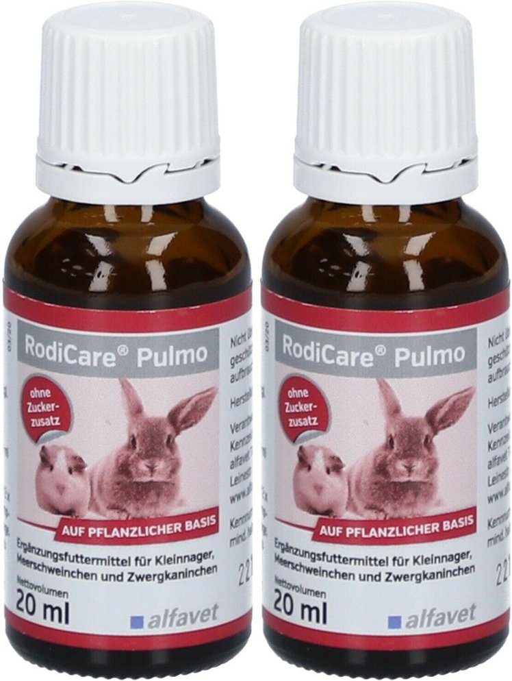 Thumbnail - Rodicare Pulmo flü.f.Kleinnag./Meerschw./Zwergkan. Doppelpack 2x20 ml Flüssigkeit
