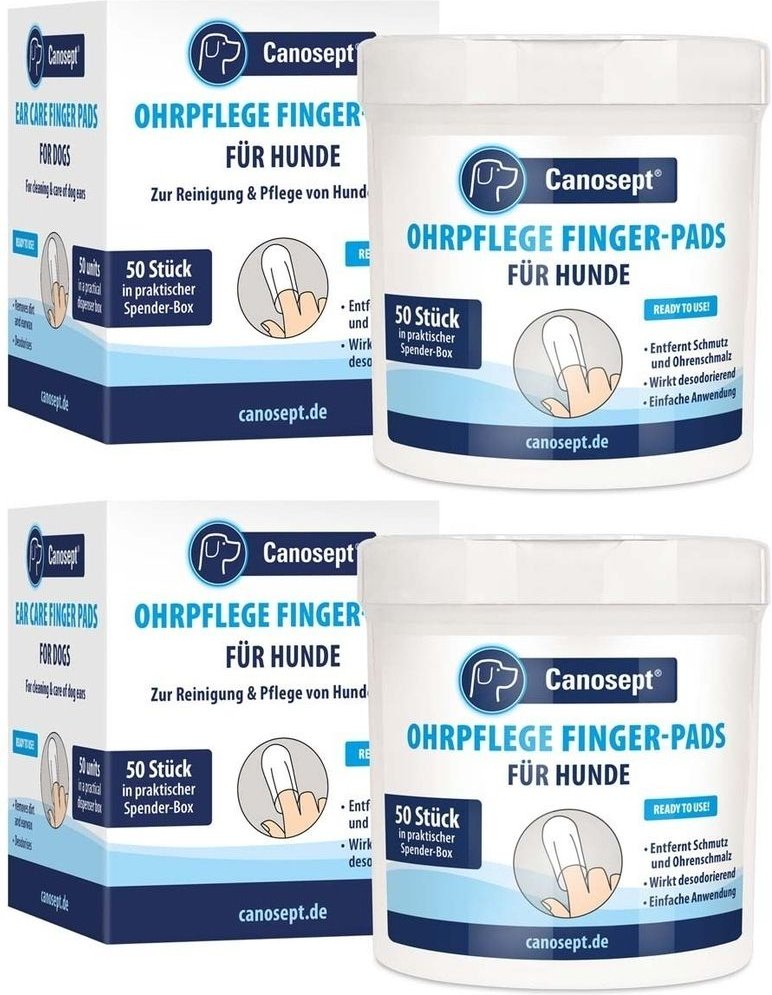 Canosept Ohrpfl Pads Hunde x2 2x50 St