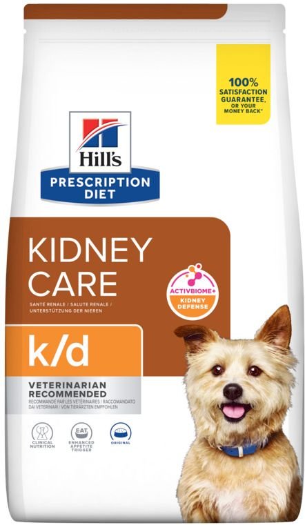 Hill's Prescription Diet Canine Kidney Care K/D 4 kg Pellets