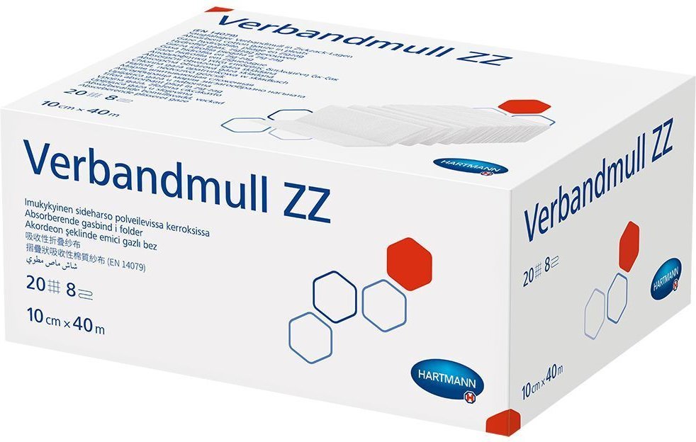 Verbandmull Hartmann 40 m zickzack 1 St Verband